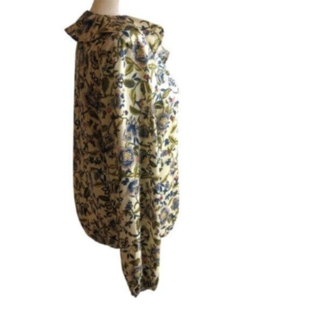 W5 Floral Ruffle Blouse Large - Picture 4 of 9